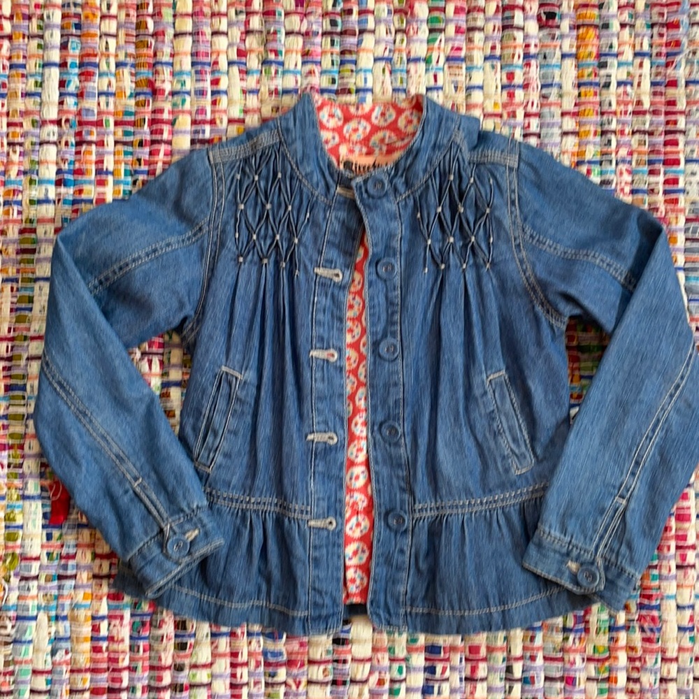 Girls denim jacket, size 6